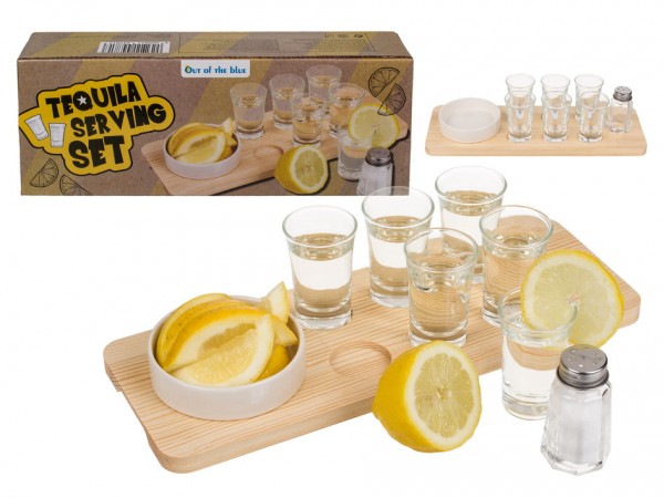 Tequilla Serving SET mit 9 Teilen by Out of the Blue