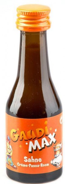 Gaudi Max Sahne Likör 2 cl / 18 % Deutschland