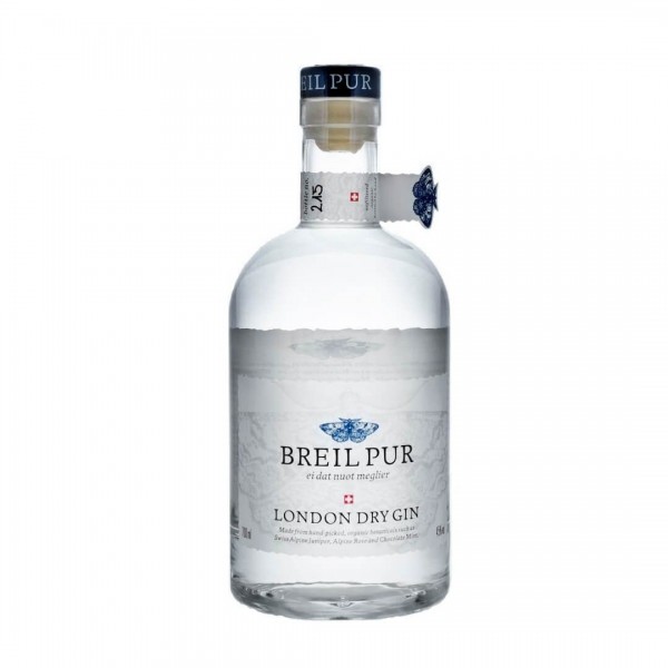 BREIL PUR London Dry Gin 70 cl / 45 % Schweiz