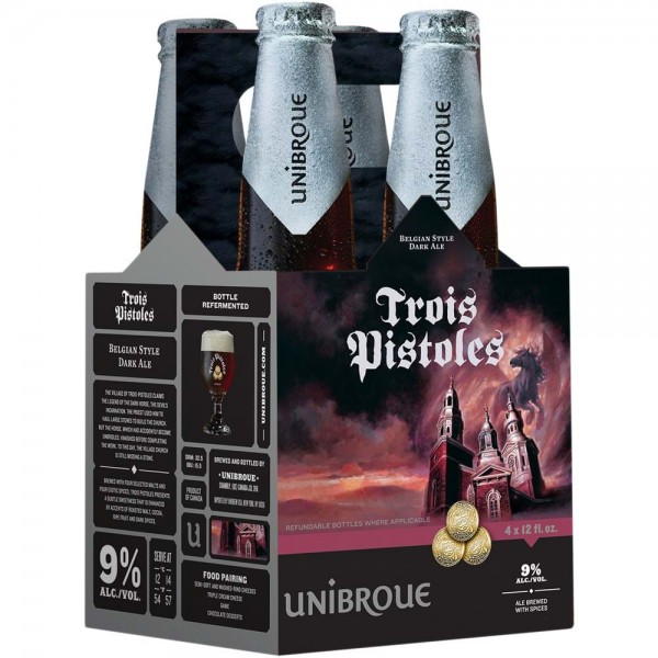 Trois Pistoles Bier Kiste 24 x 341 ml / 9 % Kanada