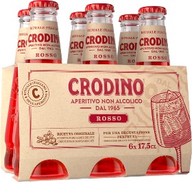 CRODINO ROSSO Non Alcolico Kiste 24 x 175 ml Italien