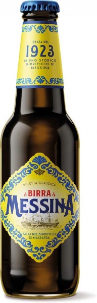 Beer MESSINA Original Lager 330 ml / 4.7% Italien