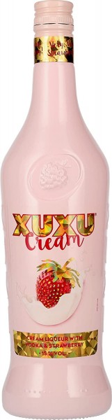XUXU CREAM Erdbeer Likör mit Vodka 70 cl / 15 % Deutschland