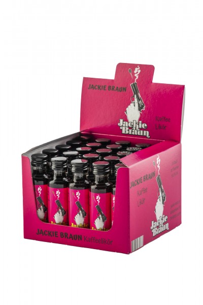 JACKIE-SHOT JACKIE BRAUN KAFFEE Shot Box 25 x 2 cl / 15.5 % Schweiz