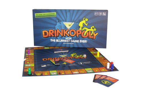 DRINKOPOLY Trinkspiel Gesellschaftsspiel für Erwachsene - drink