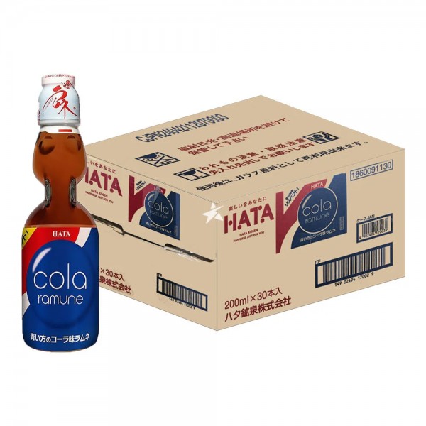 Hata RAMUNE Drink COLA Kiste 30 x 200 ml Japan