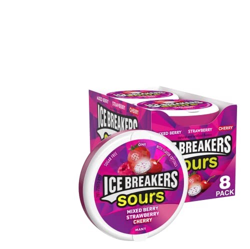 Ice Breakers Sours BERRY SPLASH Box 8 x 42 Gramm USA