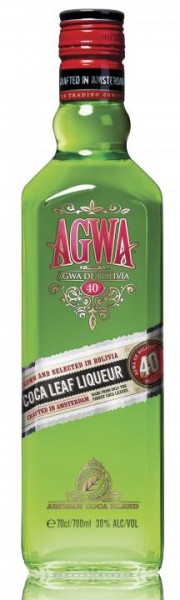 AGWA DE BOLIVIA Coca Leaf Likör 70 cl / 30 % Holland