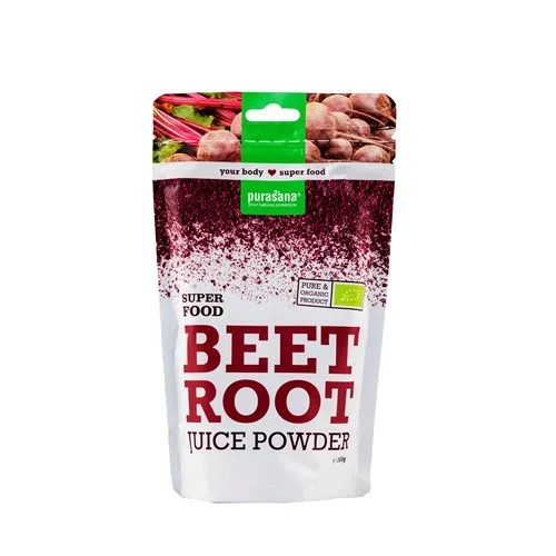 Purasana Superfood BEETROOT - RANDEN Raw Powder 200 Gramm Belgien