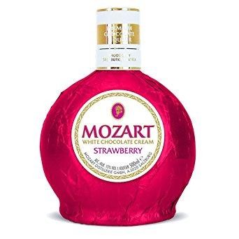 Mozart STRAWBERRY White Chocolate Cream Likör 50 cl / 17 % Österreich