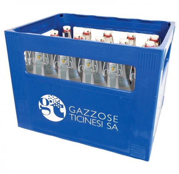Gazosa FIZZY Limone Glasflsche 20 x 350 ml Schweiz