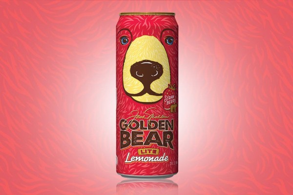 Arizona STRAWBERRY Golden Bear Lemonade Kiste 24 x 680 ml USA