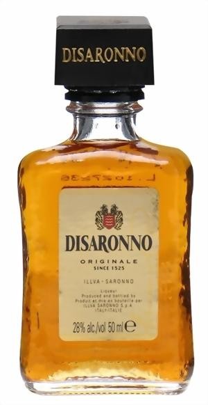 Amaretto Disaronno Mandellikör MINIATURE 5 cl / 28 % Italien