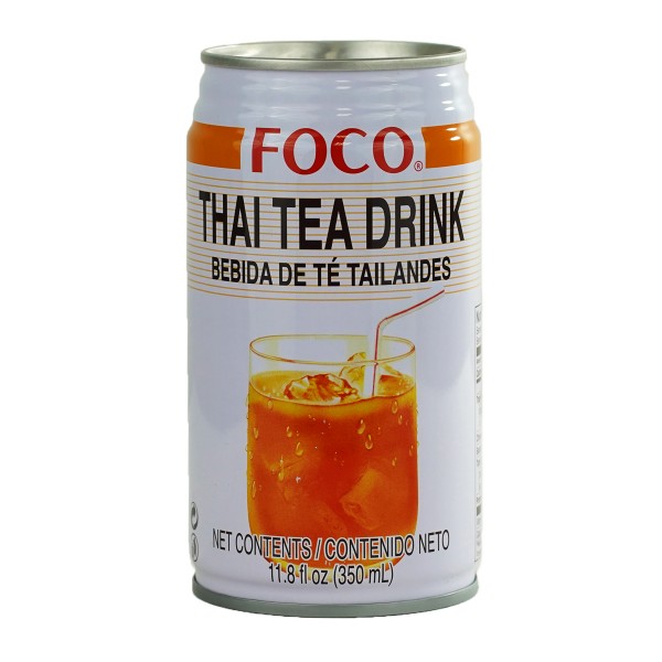 FOCO THAI TEA DRINK Drink Kiste 24 x 350 ml Thailand