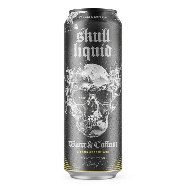 Skull Liquid Wasser & Koffein mit Citrusgeschmack 568 ml Deutschland