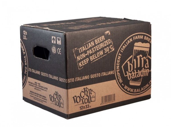 Birra BALADIN ROCK n' ROLL American Pale Ale with Pepper Kiste 12 x 330 ml / 7.5 % Italien