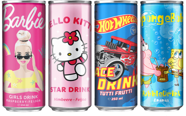 Hot Weels Drink Himbeere DOSE Kiste 24 x 250 ml Österreich