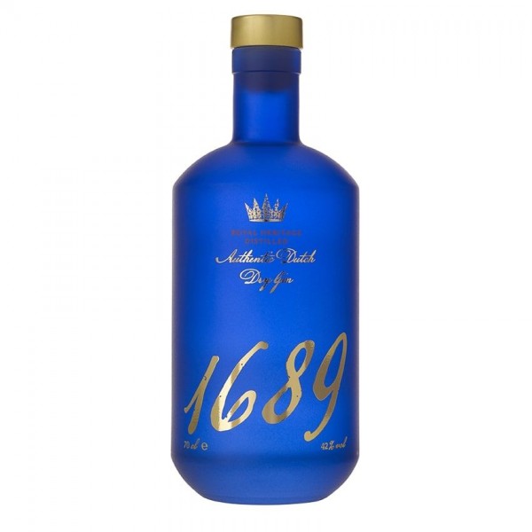 Gin 1689 Authentic Dutch Dry Gin 70 cl / 42 % Holland