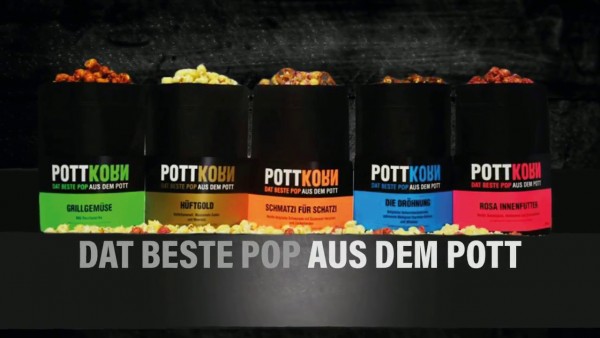 POTTKORN BUNDLE All good things are 5 MIX popcorn 5 x 80 gram Germany