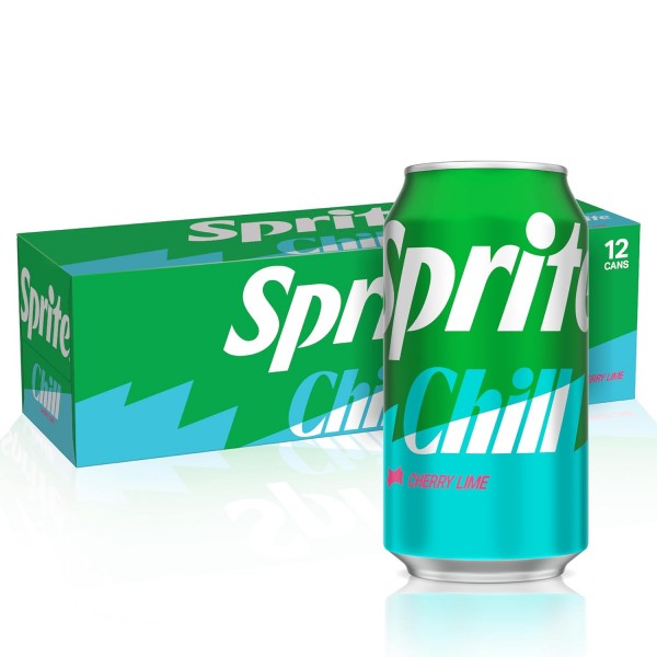 Sprite Chill Cherry Lime Kiste 24 x 355 ml USA