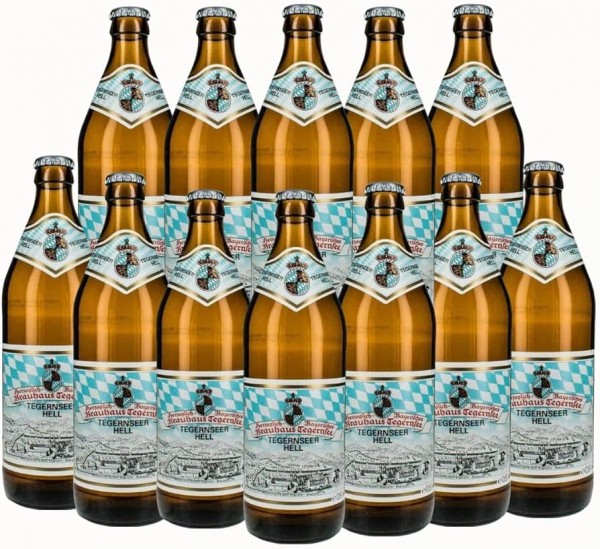 Brauhaus Tegernsee HELL Lagerbier Kiste 20 x 500 ml / 4.8 % Deutschland
