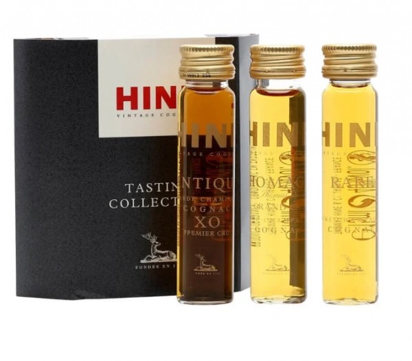 HINE Cognac MINIATURE Tasting Collection 3 x 1.5 cl / 40 % Frankreich