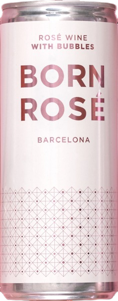 BORN ROSÉ With BUBBLES Dose Wine Organic & Vegan Karton 12 x 25 cl / 12 % Spanien