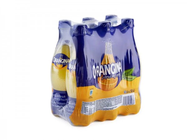 ORANGINA Original mit Fruchtfleisch PET Kiste 24 x 500 ml Schweiz