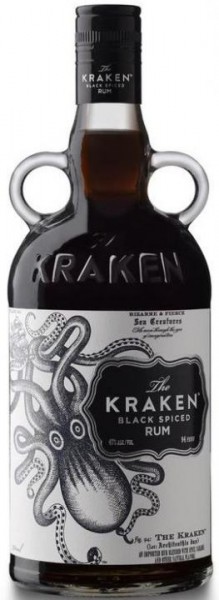 The KRAKEN Black Spiced Rum 70 cl / 40 % USA