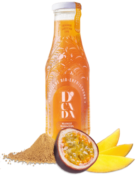 D'CADA Mango-Maracuja-Panela Erfrischungsgetränk BIO 340 ml Kolumbien