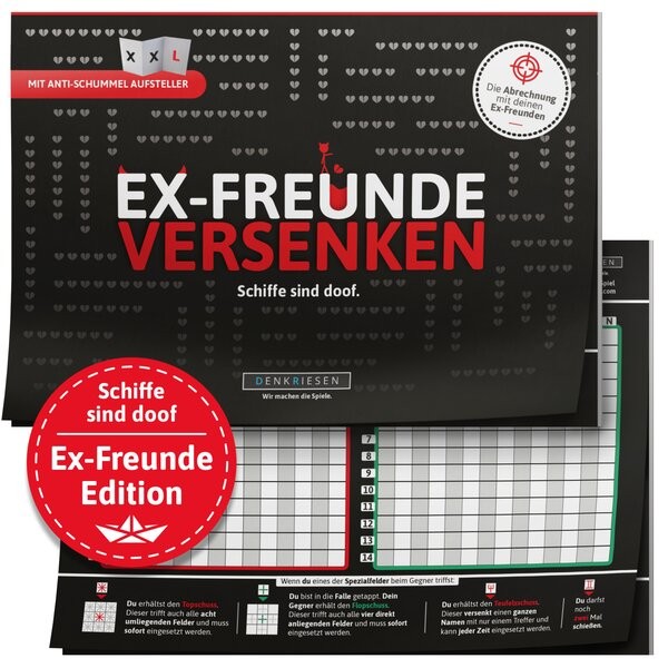 Denkriesen EX - FREUNDE VERSENKEN - Trinkspiel Deutschland