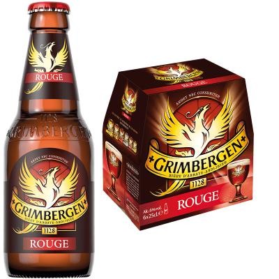 GRIMBERGEN ROUGE Bier Kiste 24 x 250 ml / 6 % Belgien