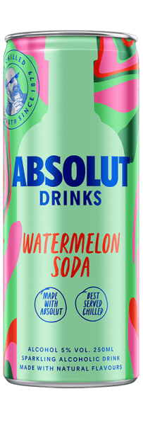 Absolut Drinks RTD Watermelon Soda Kiste 12 x 250 ml / 5 % Schweden