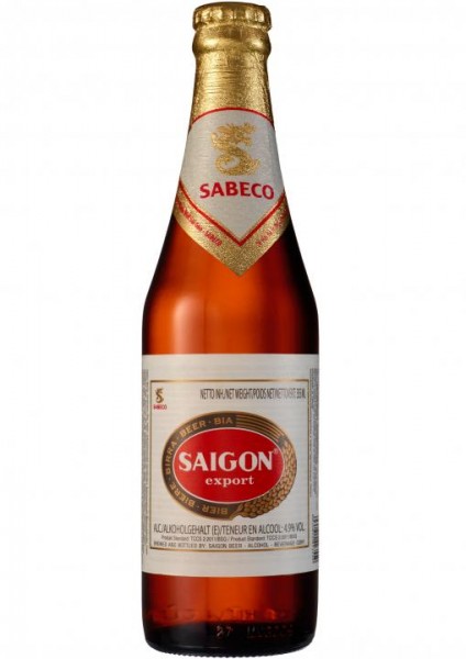 SAIGON export Lager Beer 355 ml / 4.9 % Vietnam