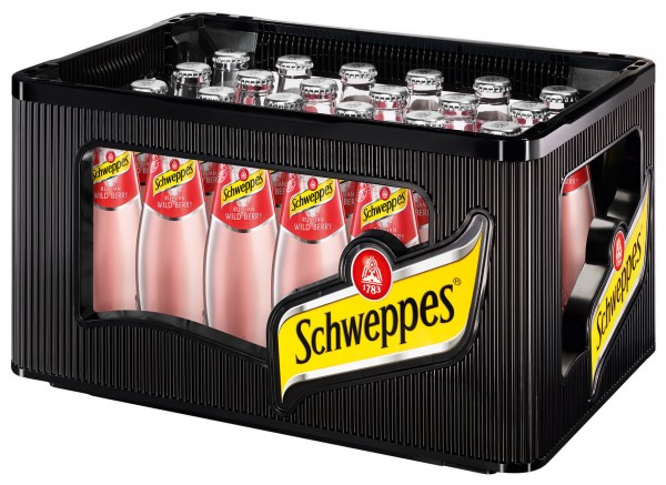 Schweppes Russian Wild Berry Glas Kiste 24 x 200 ml Deutschland