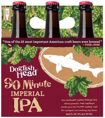 DOGFISH HEAD 90 Minute Imperial IPA Kiste 24 x 355 ml / 9 % USA