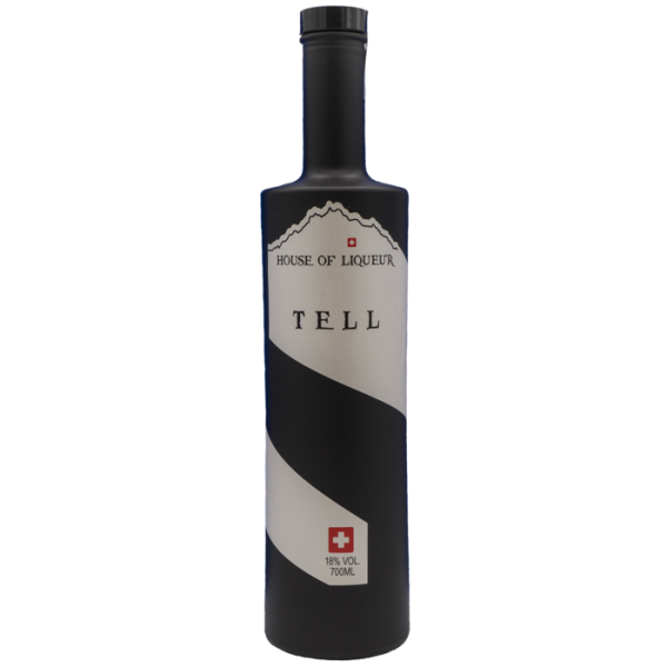 House of Liqueur - TELL Apfel - Zimt Liqueur aus der Zentralschweiz 70 cl / 18 % Schweiz