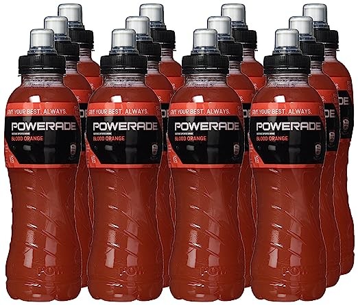 POWERADE BLOOD ORANGE Kalorienarm Kiste 24 x 500 ml PET Deutschland