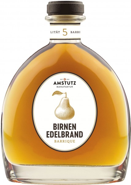 amstutz BIRNEN Edelbrand Barrique 70 cl / 40 % Schweiz